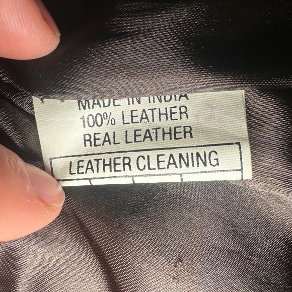 Vintage Harolds Brown Suede Leather Cropped Vest 90s Zip (See Sizing) - Picture 3 of 6